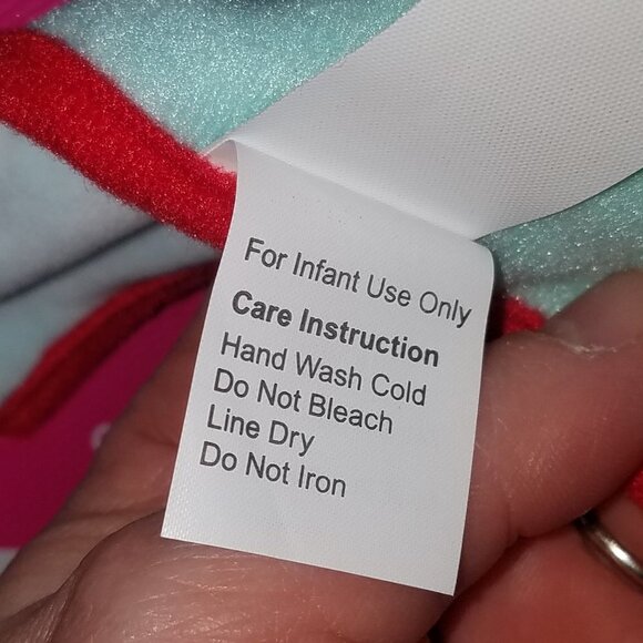 2 NEW My 1st Valentine's Day Blue Bibs Lot Baby Boy Lion? Holiday Gift - Picture 6 of 6